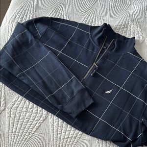 Nautica Blue Sweatshirt with Classic Style